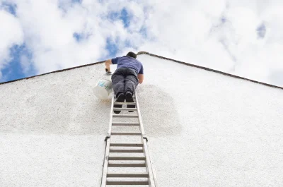 Peinture extérieure à Saint-Romain-la-Motte — façades et ravalement